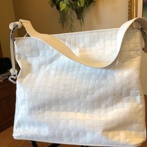 Brighton Cher White Purse